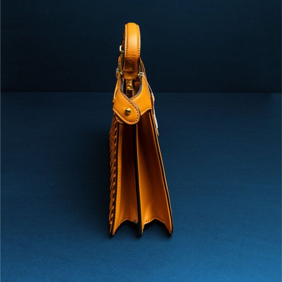 Verano Hill Dianne Woven Leather Handbag – Brown – NWOT - Picture 6 of 7